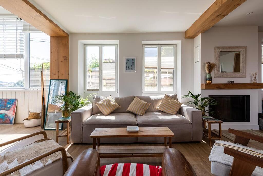 Beautiful Beach House In Front Of The Ocean Biarritz Exterior foto
