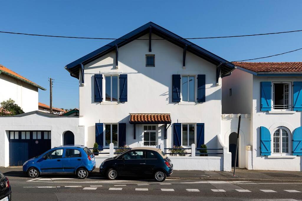 Beautiful Beach House In Front Of The Ocean Biarritz Exterior foto